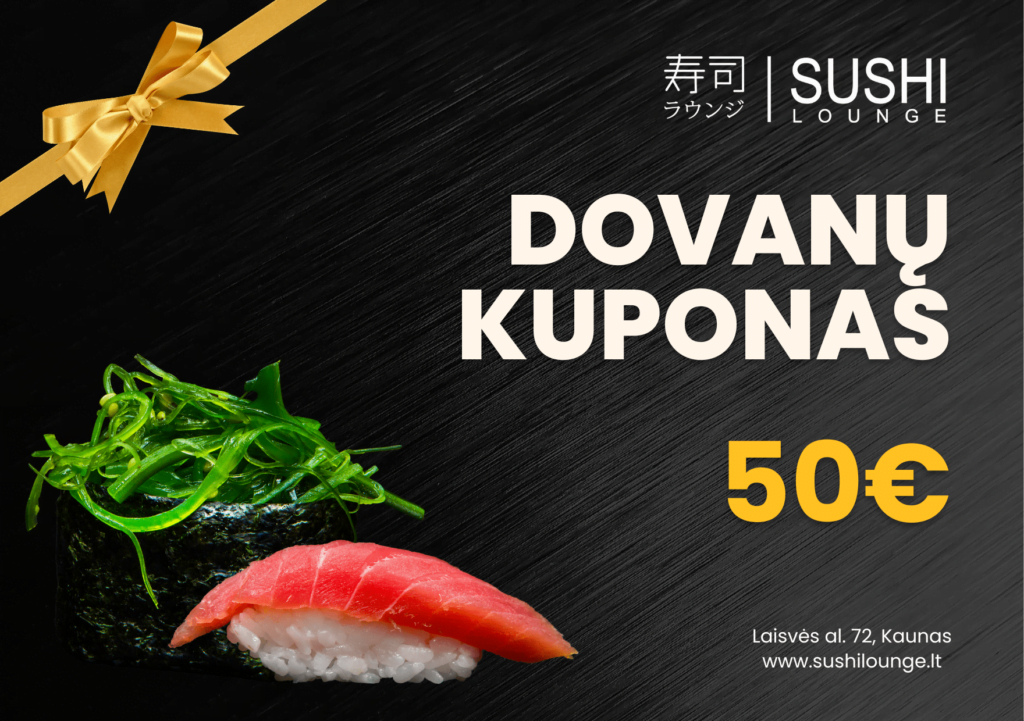 Dovanų kuponas 50 €