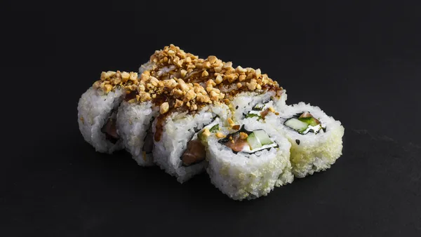 Sake Tempura (8 vnt.)