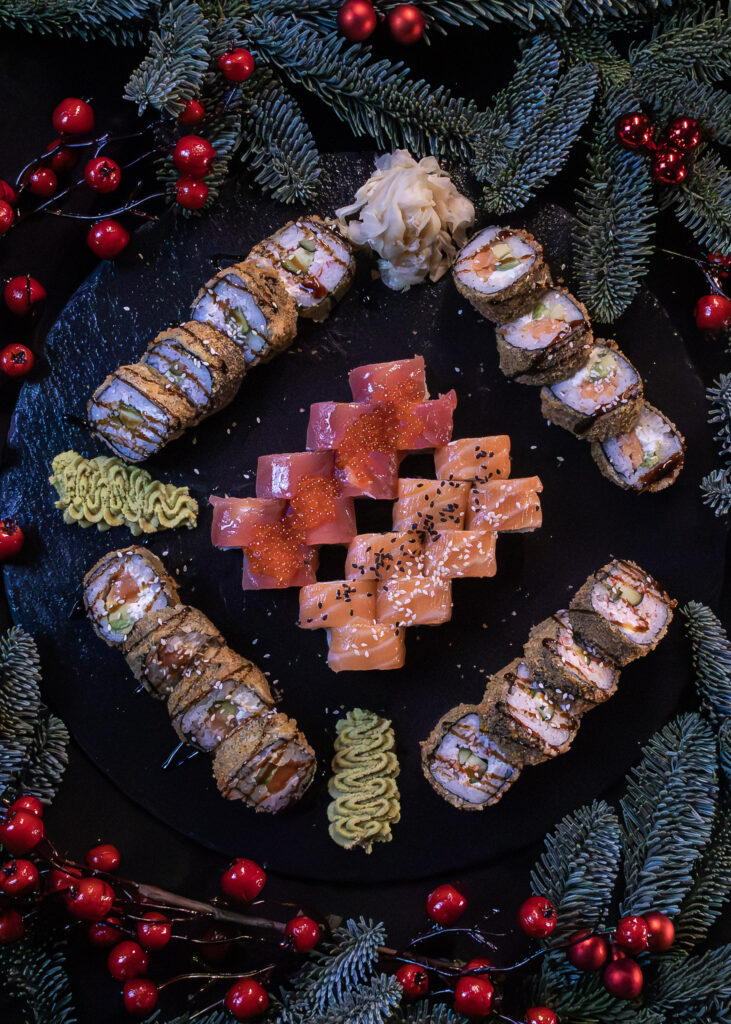 SUSHI LOUNGE WINTER SAKURA SET 32 vnt.